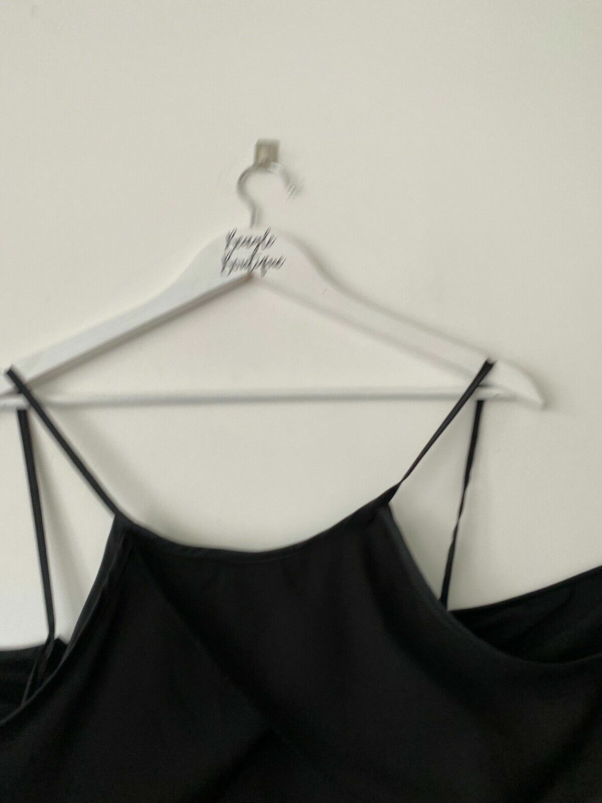 K.D.S Collection Black Sheer Crop Off The Shoulder Black Top Size 6 - BB Fashion Outlet